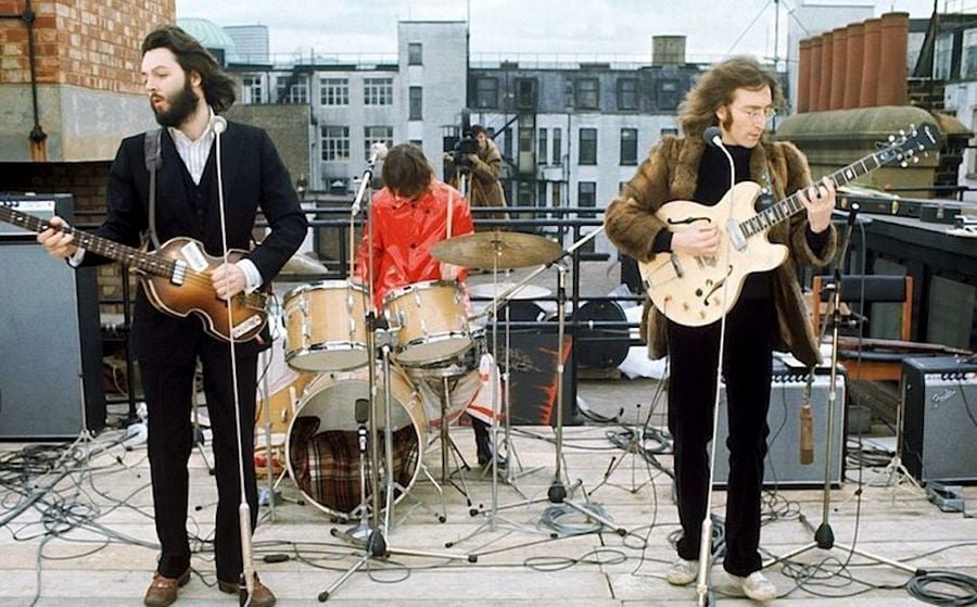 Wonderful colour photographs of The Beatles’ iconic rooftop concert, 1969
